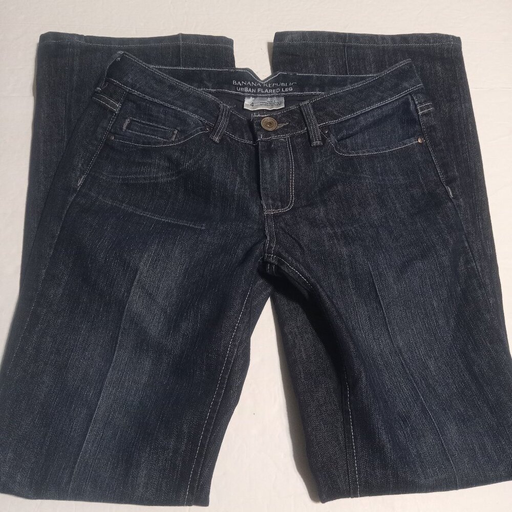 Banana Republic Women's Urban Flared Jeans 4